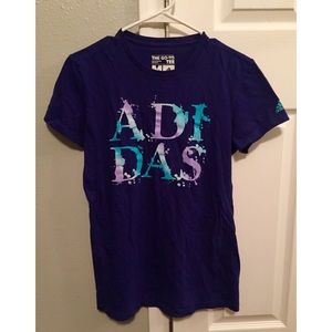 NWOT Women’s “The Go-To Tee” Adidas t-shirt 💜